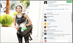 Kat Graham Celebrity Social Post