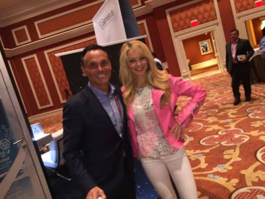 Charlotte Ross & Kevin Harrington Trade Show Appearance