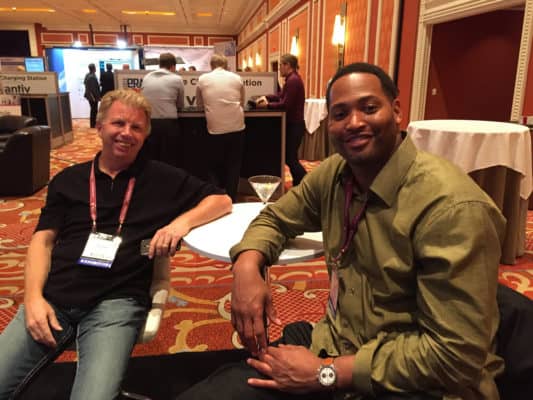 Robert Horry & Bob @ Trade Show Appearance